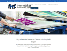 Tablet Screenshot of inter-market.com